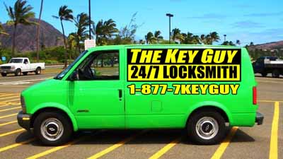 The Honolulu Key Guy: 24-Hour Locksmith & Key-Maker's Mobile Workshop